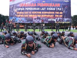 Dankodikopsla Kodiklatal Buka Kursus Peperangan Laut Khusus 