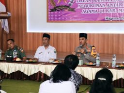 Dialog Lintas Agama, Kapolres Magetan Beberkan Kunci Menjaga Persatuan dan Kesatuan