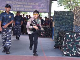 Unjuk Kebolehan Lomba Menembak Pistol dan Airsoft Gun Di Peringatan Hardikal 2024