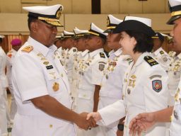 Ratusan Perwira Pejuang Sapta Marga Ikuti Dikspespa TNI AL