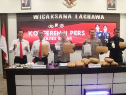 Ganja Kering dan Double L Bernilai Rp 130 juta Diamankan 