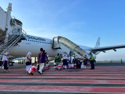 Kali Pertama Bandara Juanda Hadirkan Layanan Makkah Route 
