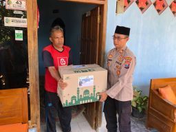 Polri Peduli, Polres Tulungagung Salurkan Bansos