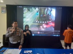 Terduga Pelaku Tabrak Lari Lakalantas Simpang  Empat  Diponegoro Diamankan