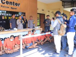 Polres Ngawi Bekuk Tiga Residivis