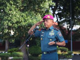 Tingkatkan Nasionalisme Kodiklatal Gelar Upacara Bendera 