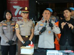 Tersangka Pencuri Motor Milik Polisi Diamankan 