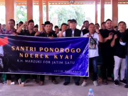 Santri Ponorogo Nderek Kiai, Dukung Kiai Marzuki Maju Pilgub Jatim 