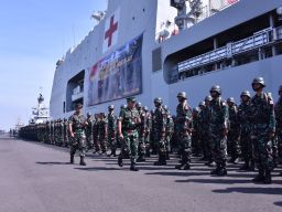 Letjen TNI Marinir Nur Alamsyah Buka Dikmata TNI AL di Tepi Laut