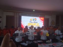 16 Terduga Pelaku Curanmor Diringkus Polisi 