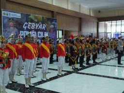 Ditlantas Polda Jatim Gelar Lomba Polisi Cilik