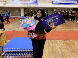 Bripda Gaby, Polwan Polresta Sidoarjo Sang Juara Karate Internasional