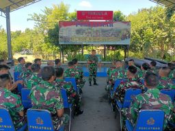 Jam Komandan, Kolonel Marinir Yudi Asmar Ingatkan Bahaya Judi Online dan Pinjol 