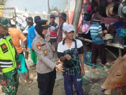 Beri Rasa Aman, Polwan Hadir di Setiap Kegiatan Masyarakat