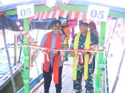 Dukung Industri Pariwisata Gelar Lomba Hias Perahu di Waduk Sangiran