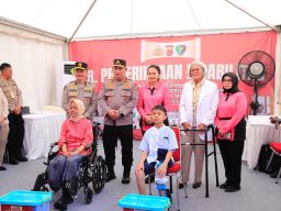 Gelar Bakti Sosial Kesehatan, Kapolri Sapa Warga Jabar