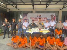 Aparat Ungkap Ratusan Ribu Butir Okerbaya Dikirim Melalui Ekspedisi  