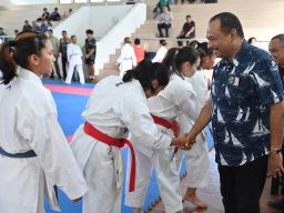 Tim Karate Jatim Latih Tanding bersama Timnas Korea