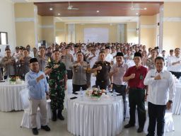 Pilkada Serentak 2024, Polres Nganjuk Ajak Kepala Desa Pelihara Kamtibmas