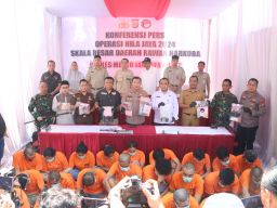 Operasi Nila Jaya, 2 Kg Sabu Disita, 26 Tersangka Ditangkap 