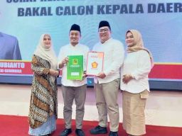 Pasangan Mansur-Bobby Resmi Diusung Gerindra Dalam Pilkada Pemalang