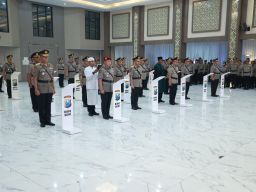 Sertijab Pejabat Polda dan Kapolres Jajaran Polda Jawa Timur