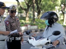 Satlantas Polres Gresik Sosialisasi Keselamatan Berlalu Lintas