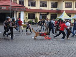 Polres Pasuruan Gelar Simulasi Sispamkota 