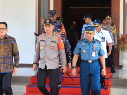 Polda Jatim Lakukan Pengaman VVIP Konferensi Cocotech 2024