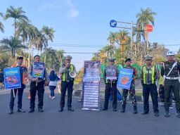 Polresta Malang Kota Sosialisasikan Target Prioritas Ops Patuh Semeru 2024