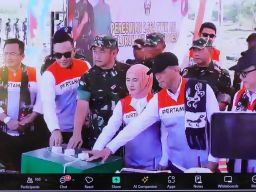 Danrem Bhaskara Jaya Hadir Virtual Peresmian Sumber Air Program TNI AD Manunggal