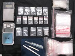 Polisi Amankan 16 Kantong Sabu