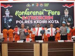 Ungkap Delapan Kasus Pengeroyokan hingga Curanmor Sepanjang Juli 2024