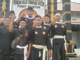 Perguruan Pencak Silat Cempaka Putih (PSCP) Magetan Komitmen Jogo Jawa Timur