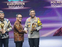 Polresta Sidoarjo Raih Penghargaan Pemimpin Daerah Awards 2024