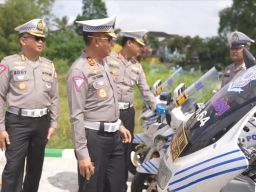 Jelang HUT Kemerdekaan RI ke-79 di IKN, Kakorlantas Cek Kesiapan Personel dan Kendaraan Lalu Lintas