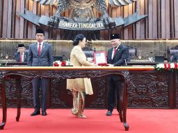 Ketua DPD RI Hadiri Sidang Tahunan di Gedung Nusantara I