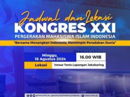 Kongres XXI PB PMII Resmi Digelar Lagi, Bahas Sidang Pleno I dan II