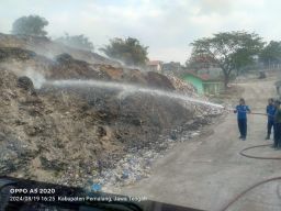 Warga Sekitar Eks TPA Pesalakan Terganggu Dengan Kepulan Asap