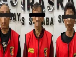 Tiga Tersangka Sindikat Curanmor Diamankan