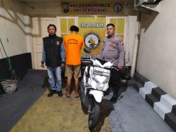 Polisi Berhasil Ungkap Curanmor Satu Tersangka Diamankan