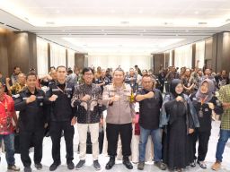Perkuat Kemitraan Wujudkan Pilkada Damai, Polda Jatim Gelar Sarasehan Bersama Awak Media