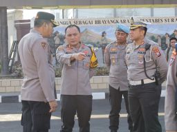 Polrestabes Surabaya Sukses Amankan Pendaftaran Paslon Pilkada Serentak 2024