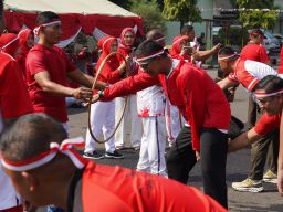 Meriahnya Lomba HUT Kemerdekaan RI ke-79 di Korem Bhaskara Jaya