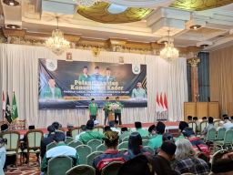 Pelantikan PC GP Ansor Kota Malang, Safril: Tekankan Pentingnya Kesolidan Pengurus