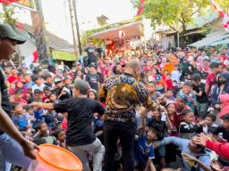Terjun ke Akar Rumput, Saifuddin Sosialisasi Kemenangan Erji Minta Masyarakat Tak Golput