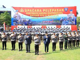 Wujudkan Perdamaian Dunia, Polri Kirim Satgas FPU ke Afrika Tengah