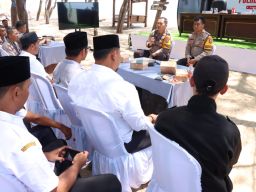 Jelang Pilkada 2024 Polres Sumenep Silaturahmi dengan Kepala Desa