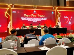 KPU Jawa Timur Gelar Rapat Pleno Jumlah DPT Pilgub Jatim 2024