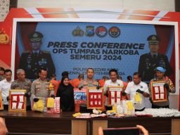 Belasan Tersangka Penyalahgunaan Narkoba Ditangkap, Salah Satunya Perempuan